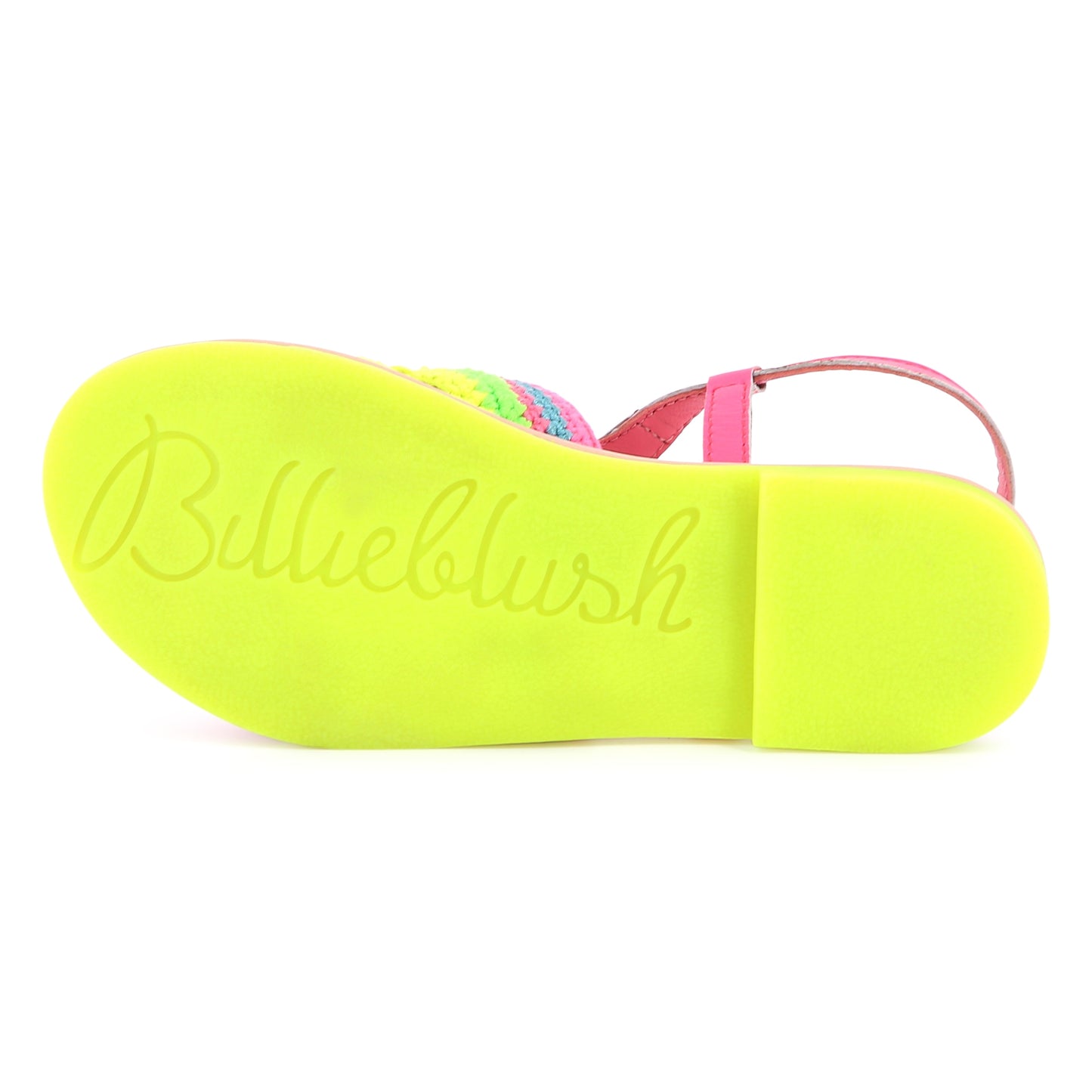 Billieblush Pink Rainbow Sandals