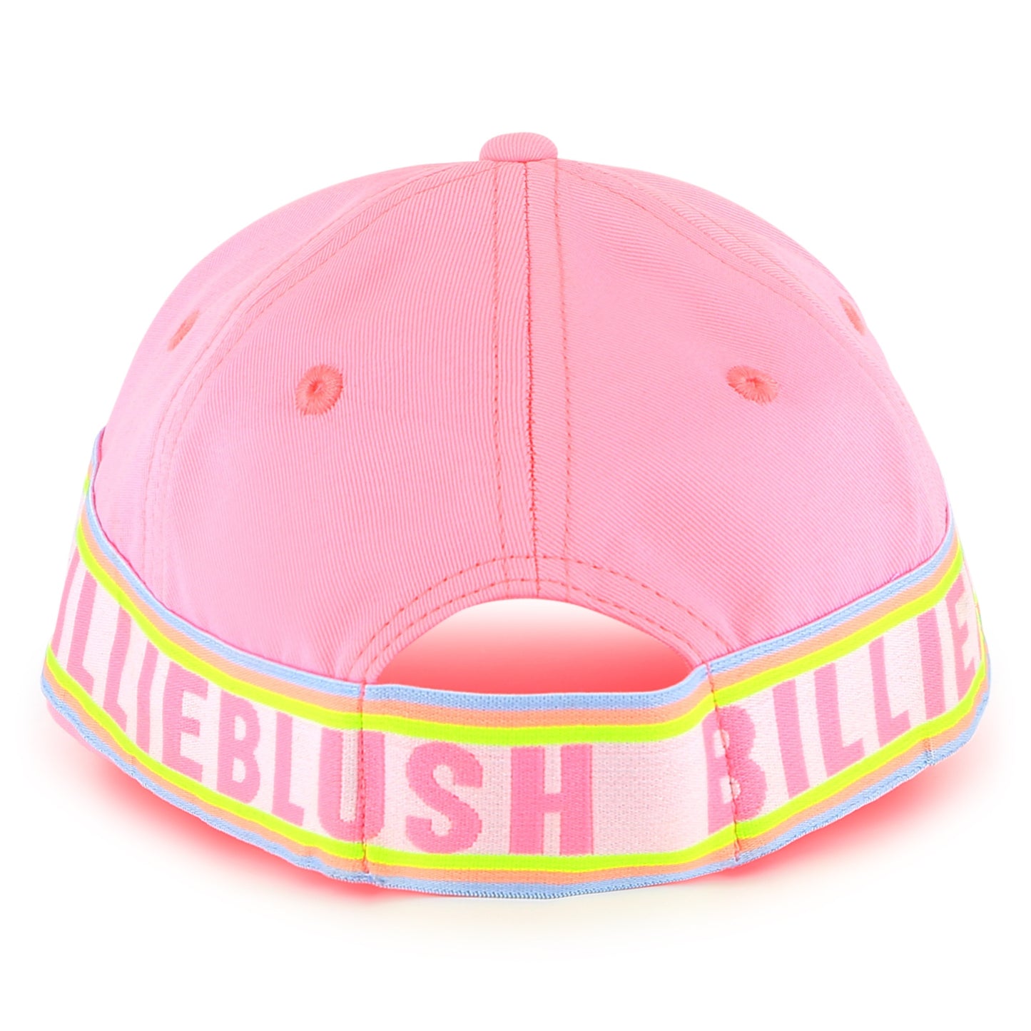 Billieblush Girls Pink Hearts and Flowers Baseball Style Cap