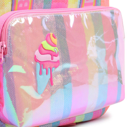 Billieblush Girls Multicoloured Summer Ice Cream Rucksack