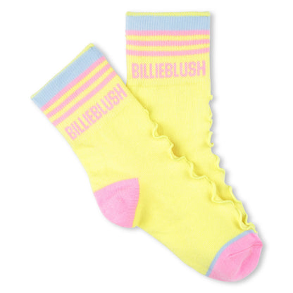 Billieblush Girls Logo Active Socks 2 pack