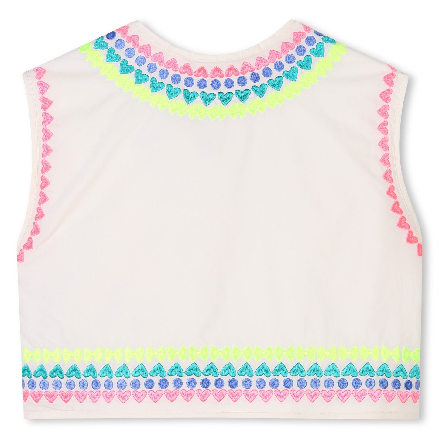 Billieblush Girls Multicolour Sleeveless Jacket