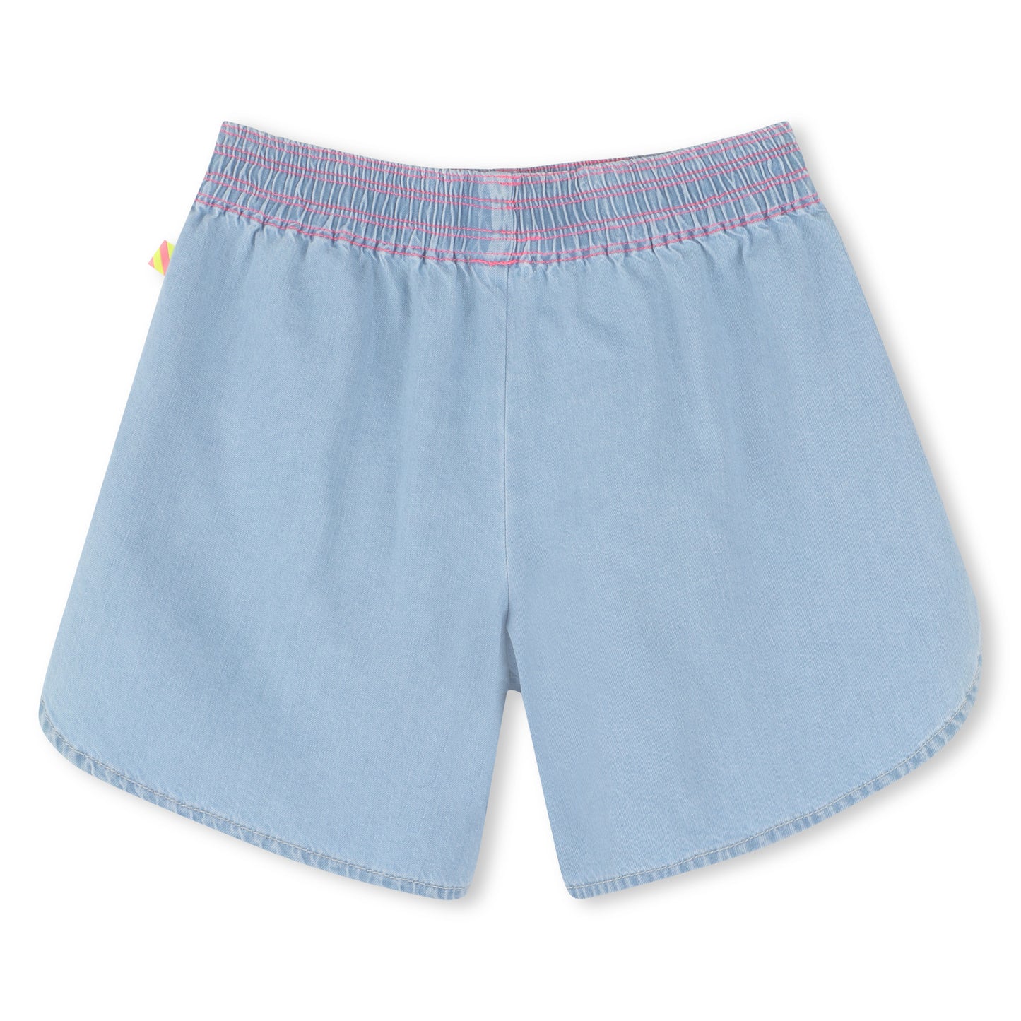 Billieblush Girls Double Stone Bleach Denim Shorts