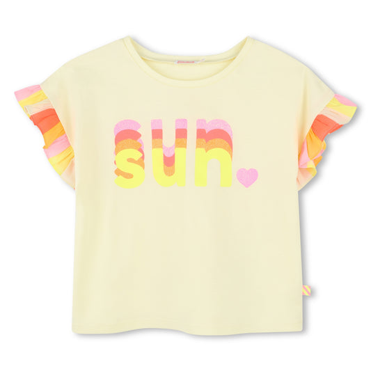 Billieblush Girls Multicolour Hologram T-Shirt and Short Set