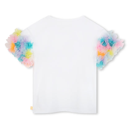 Billieblush Girls White Party T-Shirt