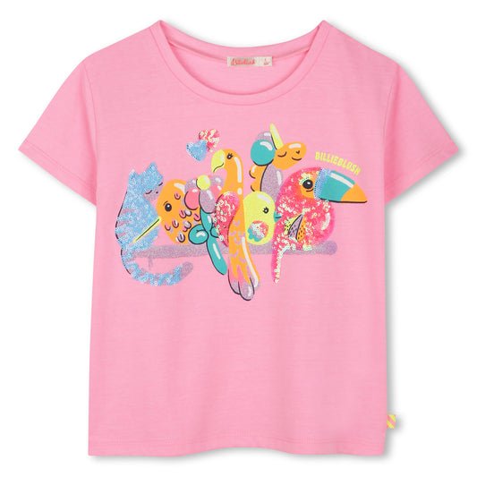 Billieblush Girls Pink Summer T-Shirt