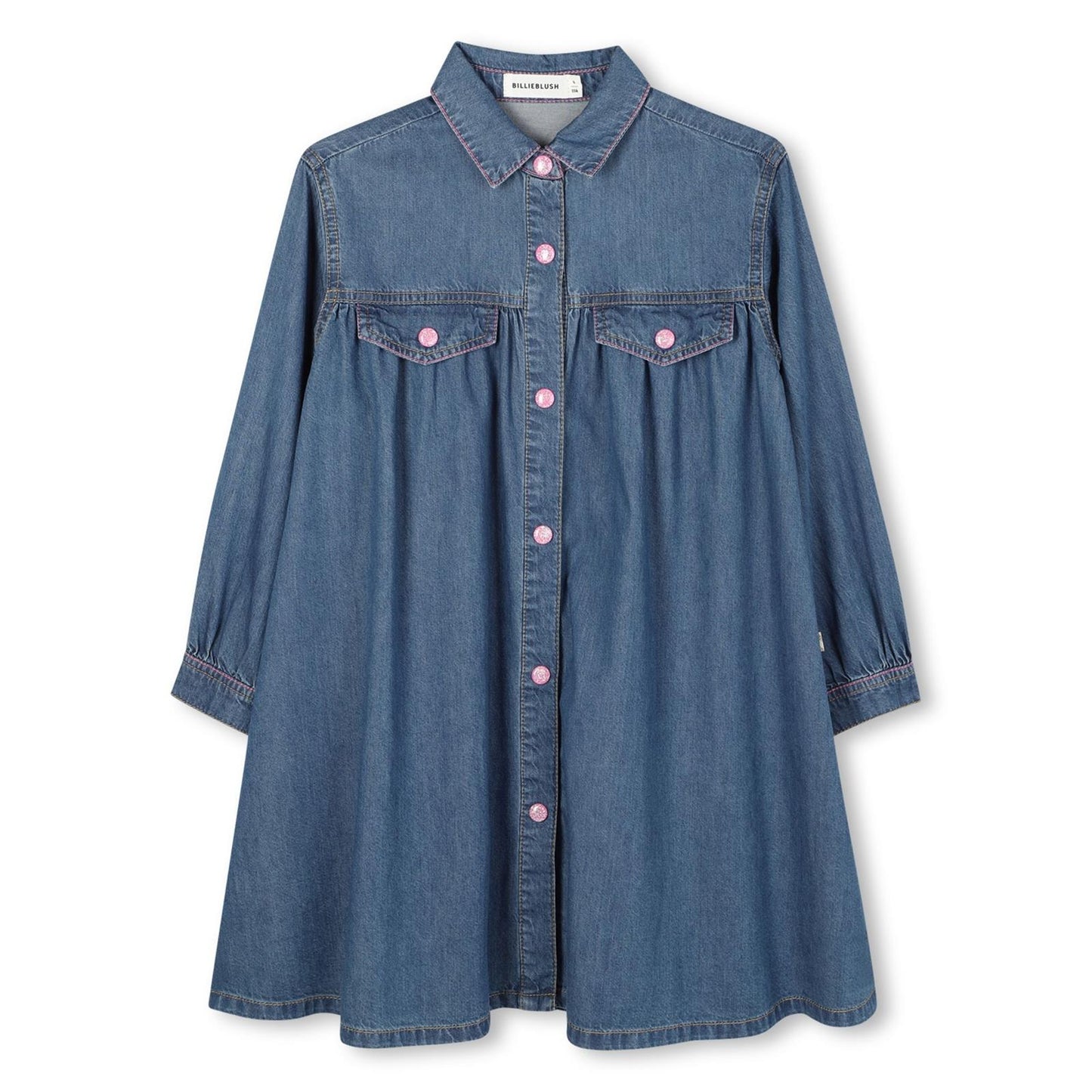 Billieblush Party Power Denim Dress