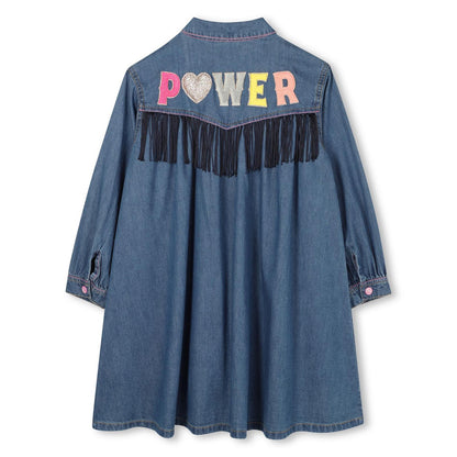 Billieblush Party Power Denim Dress