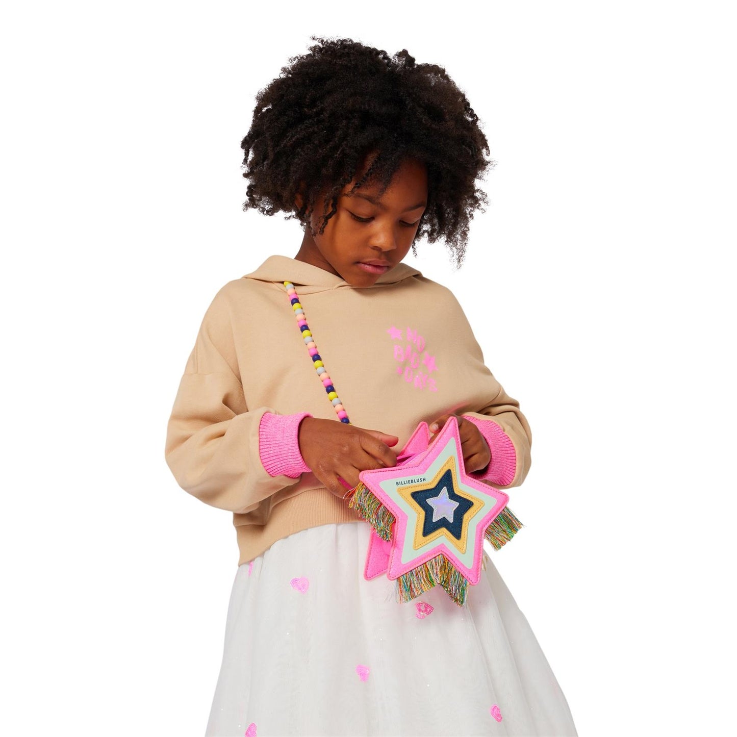 Billieblush Girls Jumper Dress With Attached Skirt