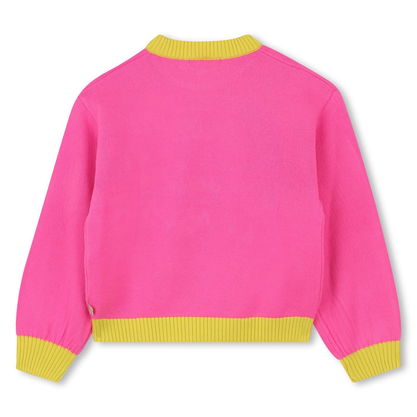 Billieblush Pink & Yellow Pretty Trouble Maker Jumper