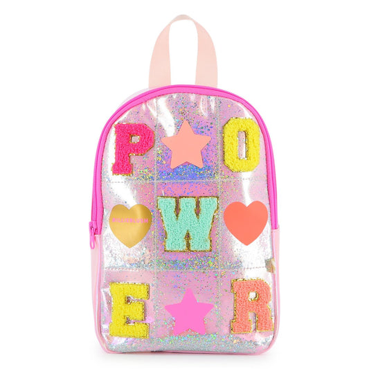 Billieblush Girls Shimmer Power Rucksack (white)