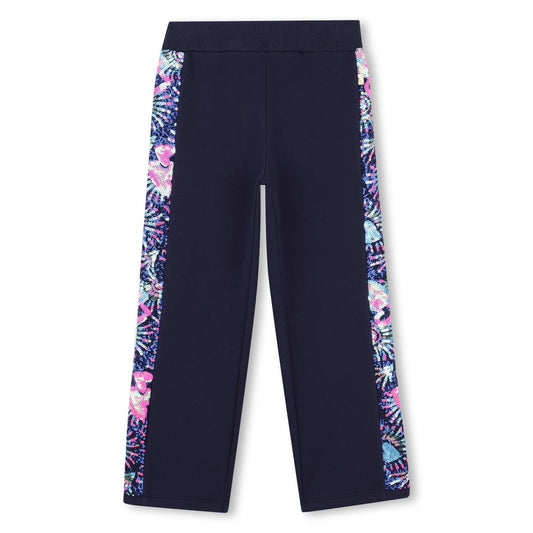 Billieblush Girls Navy Girl Party Joggers