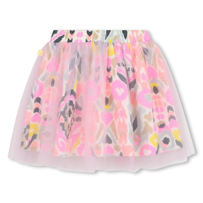 Billieblush Girls Pink Pattern Skirt
