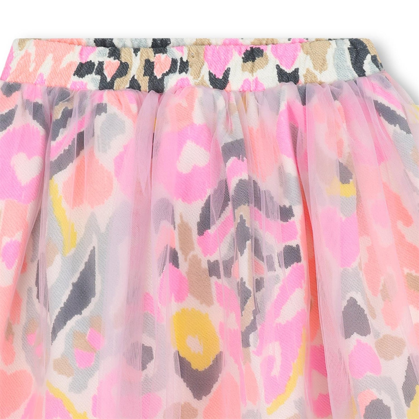 Billieblush Girls Pink Pattern Skirt