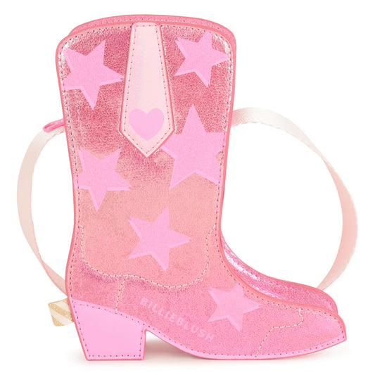 Billieblush Pink Boot Design Handle Bag