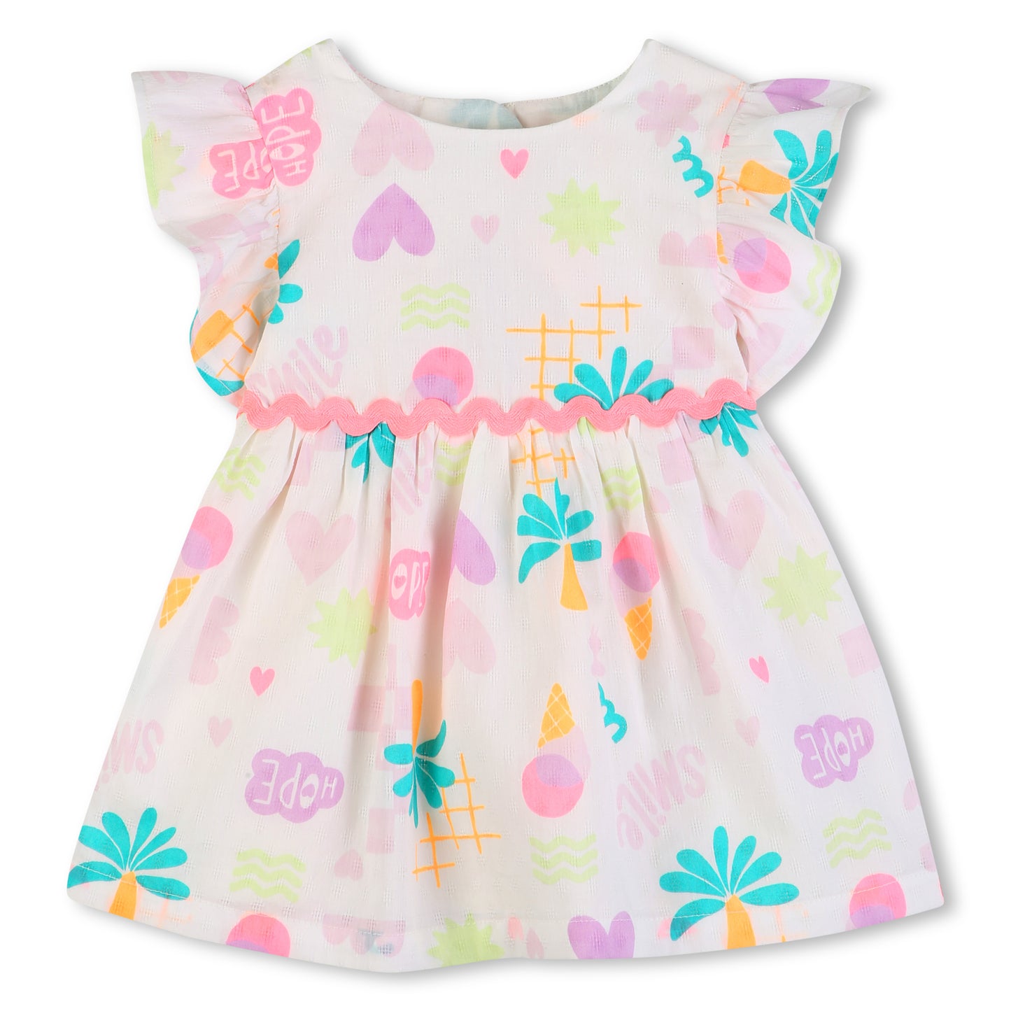 Billieblush Girls Colourful Dress and Bloomers Set
