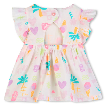 Billieblush Girls Colourful Dress and Bloomers Set