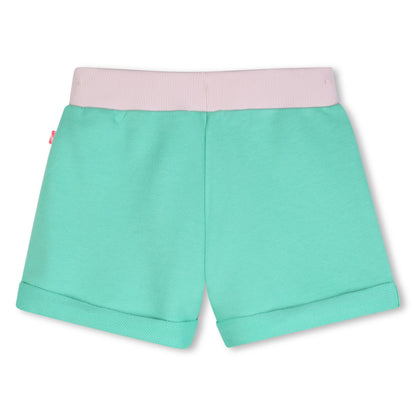 Billieblush Girls Green Love Shorts