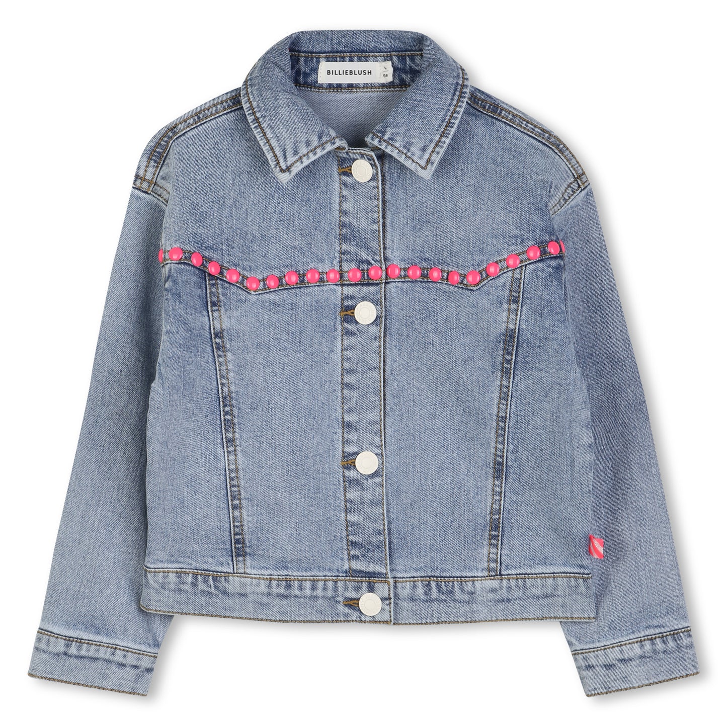 Billieblush Girls  Stone Brushed Denim Jacket
