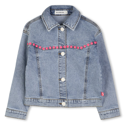 Billieblush Girls  Stone Brushed Denim Jacket