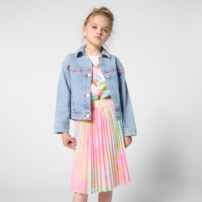Billieblush Girls  Stone Brushed Denim Jacket