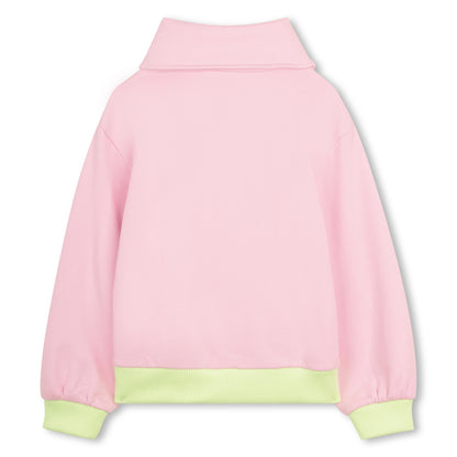 Billieblush Pink Cardigan with Sequins Design