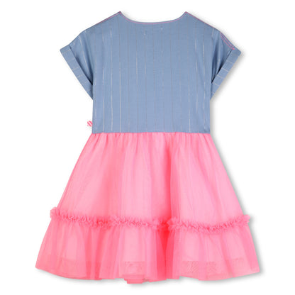 Billieblush Girls Pink and Blue Dress