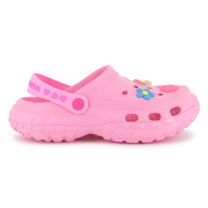 Billieblush Girls Pink Crocs