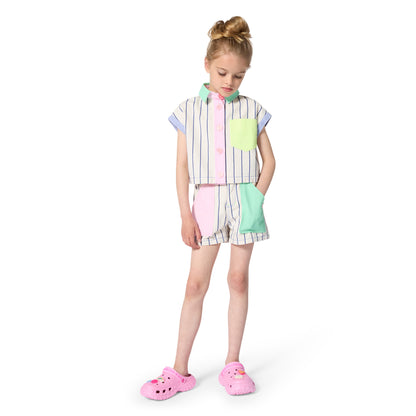 Billieblush Girls Pink Crocs