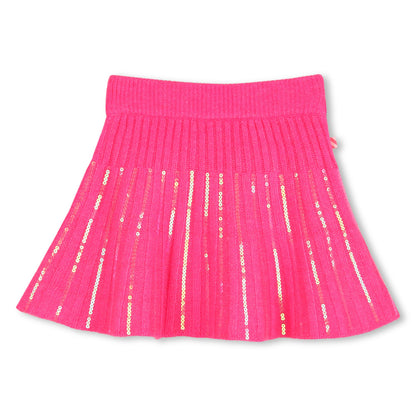 Billieblush Girls Pink Sequin Skirt