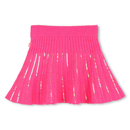 Billieblush Girls Pink Sequin Skirt