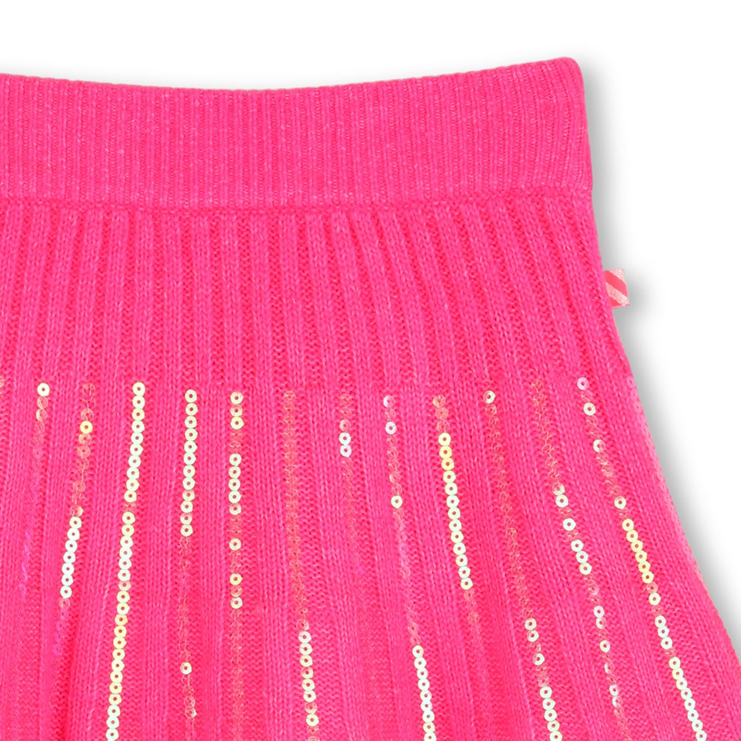 Billieblush Girls Pink Sequin Skirt