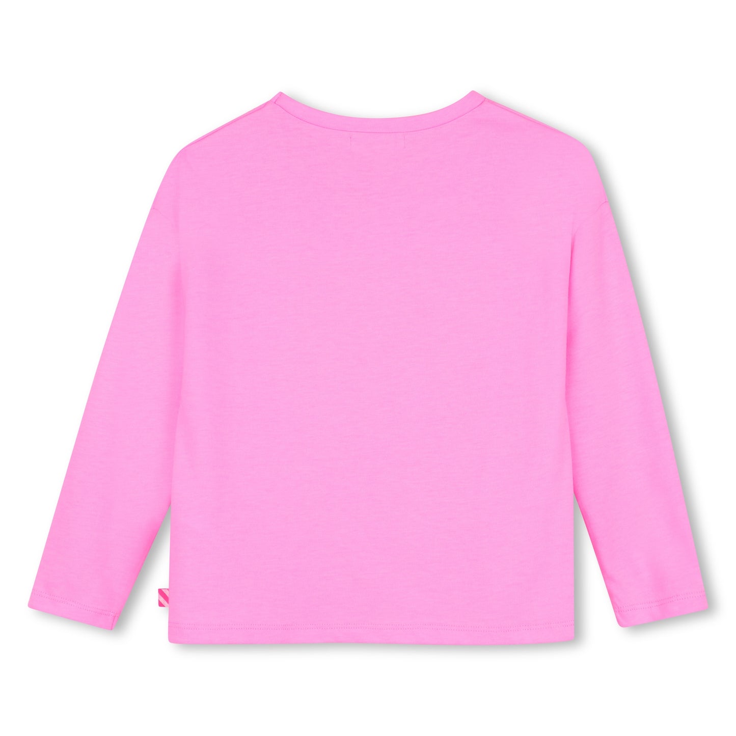 Billieblush Girls Pink Smile Long Sleeved T-Shirt