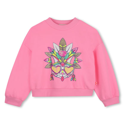 Billieblush Girls Pink Sweatshirt