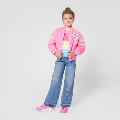 Billieblush Girls Striped Multicoloured Pullover