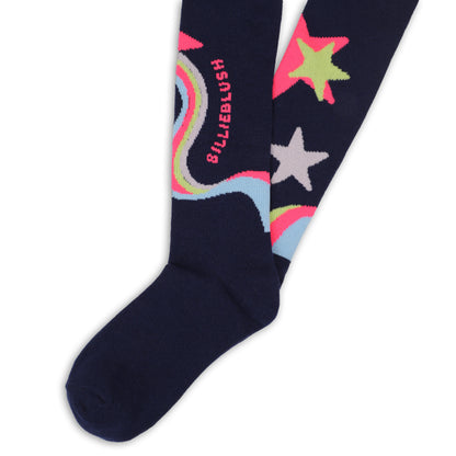 Billieblush Girls Navy Tights
