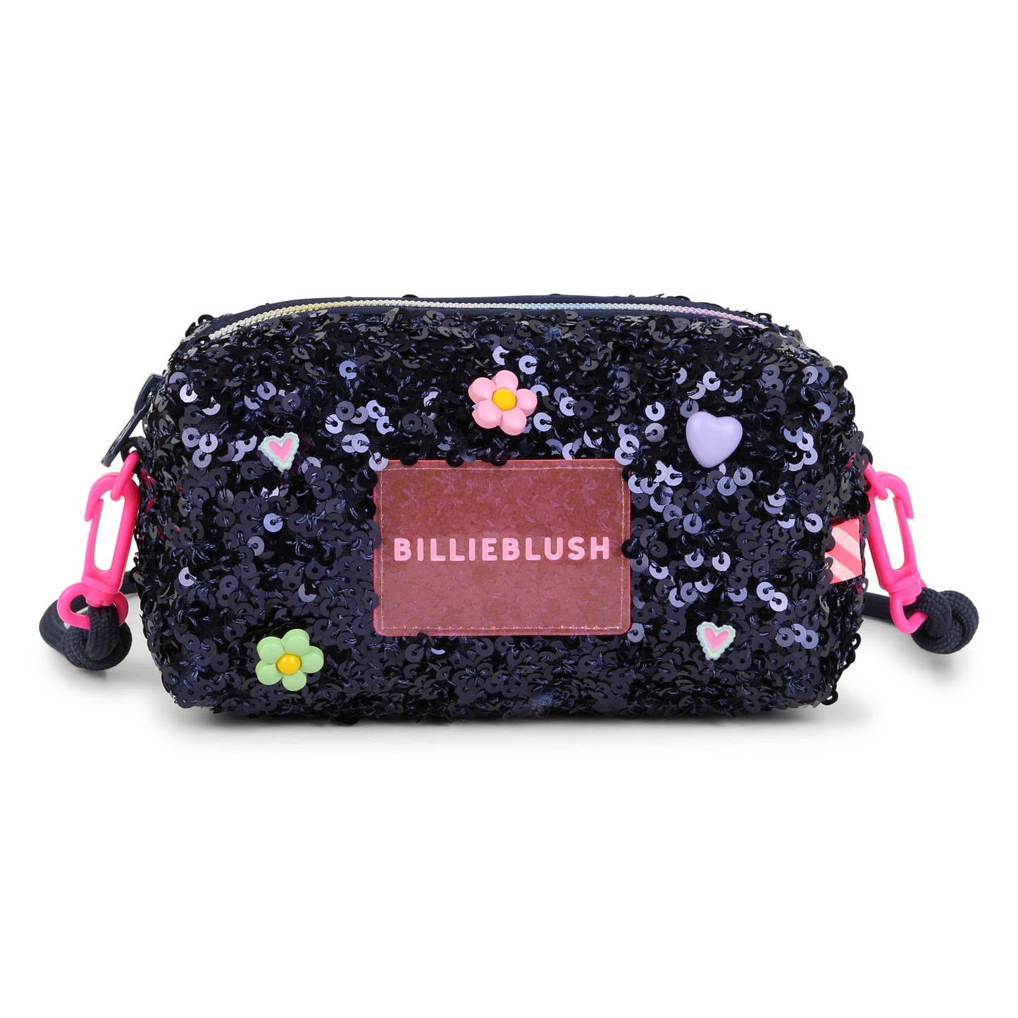 Billieblush Girls Navy Sequin Bag