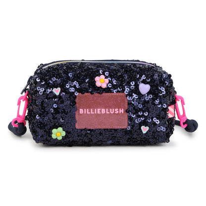 Billieblush Girls Navy Sequin Bag