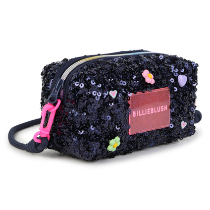 Billieblush Girls Navy Sequin Bag