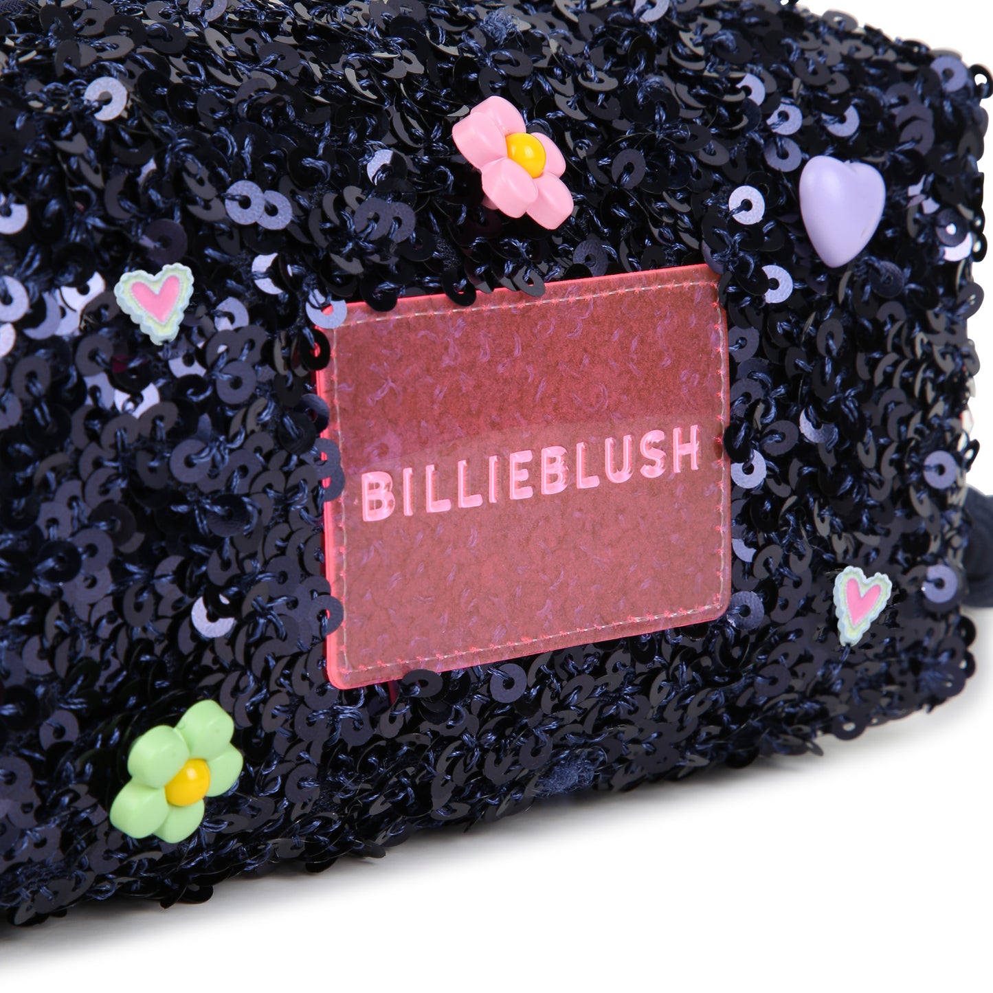 Billieblush Girls Navy Sequin Bag