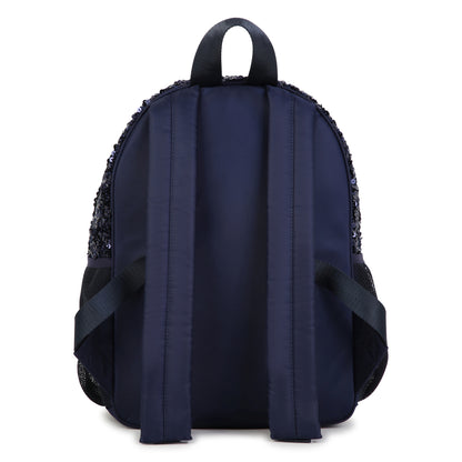 Billieblush Girls Navy Sequin Rucksack School Bag