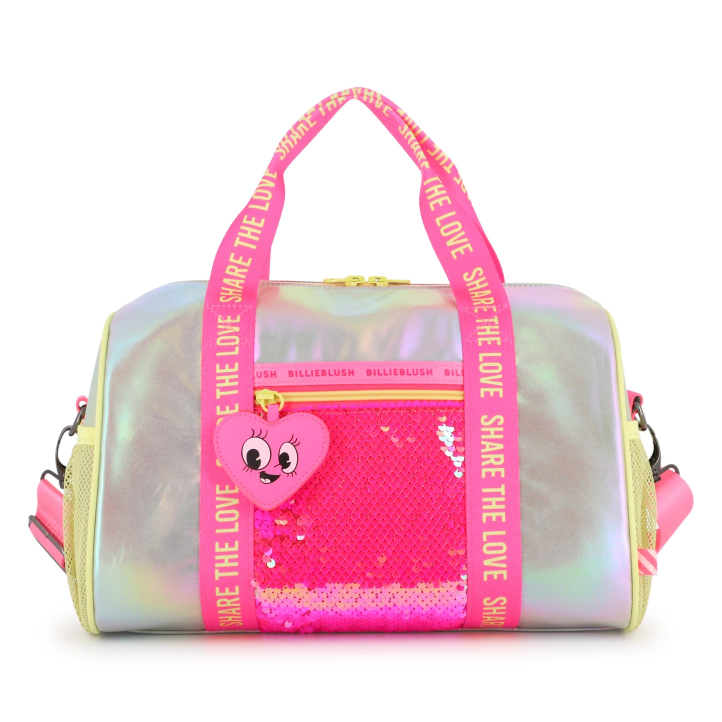 Billieblush Girls White and Pink Bowling Bag