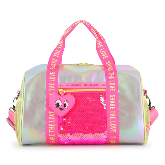 Billieblush Girls White and Pink Bowling Bag