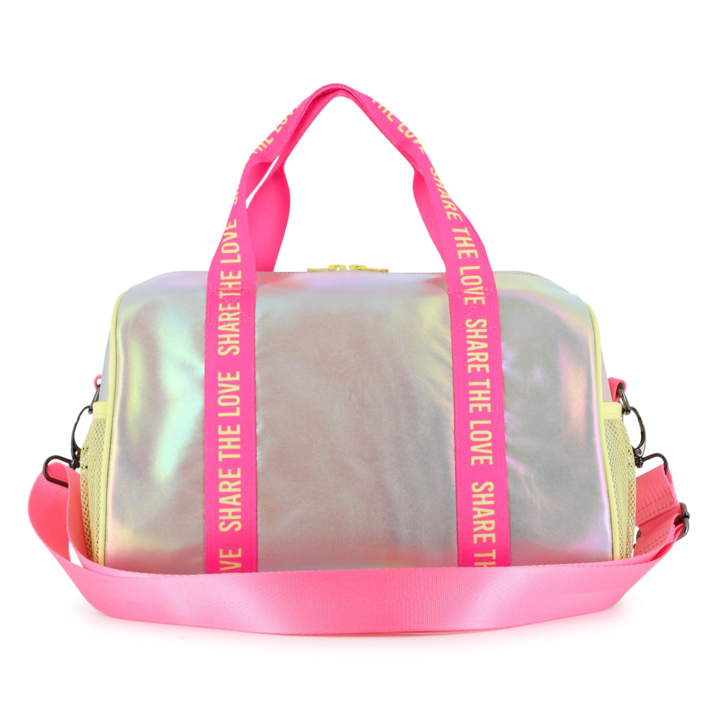 Billieblush Girls White and Pink Bowling Bag