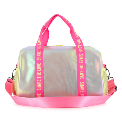 Billieblush Girls White and Pink Bowling Bag