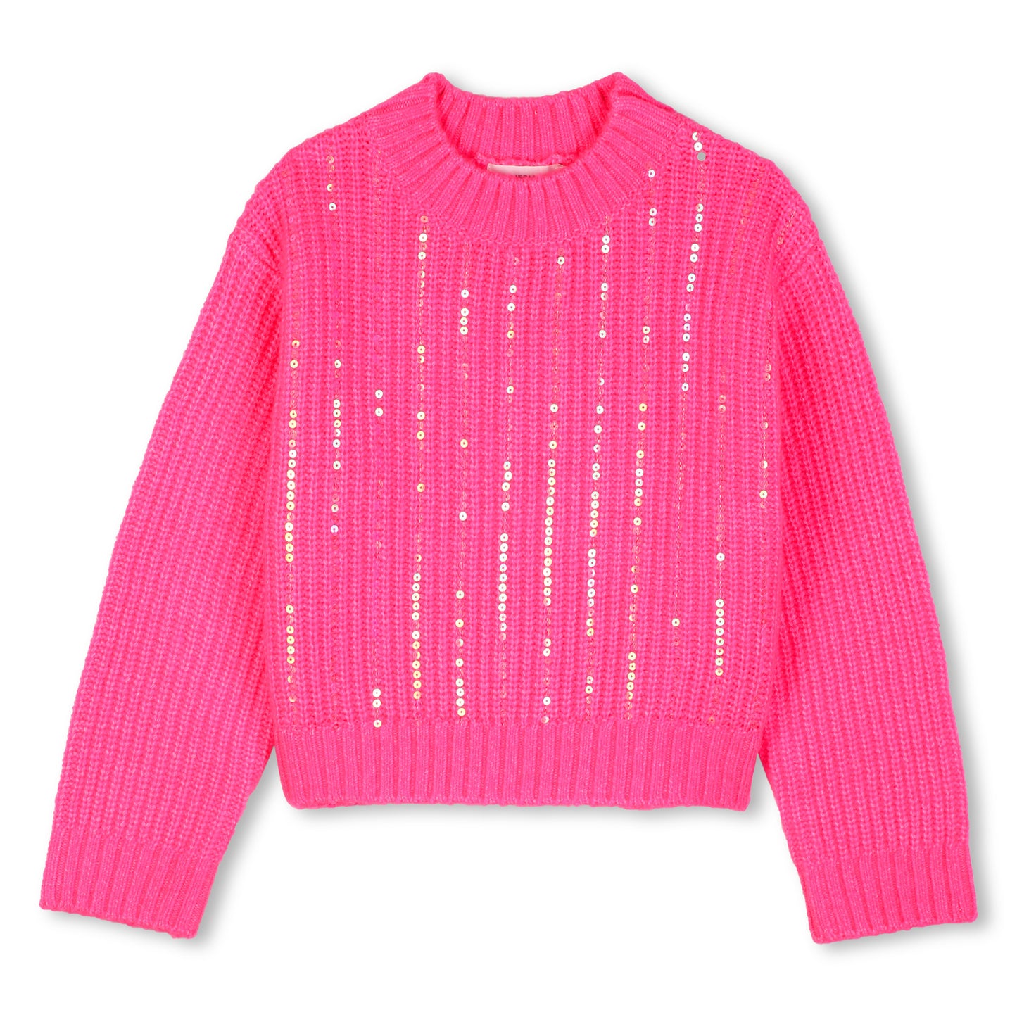 Billieblush Girls Pink with Sequins Pullover