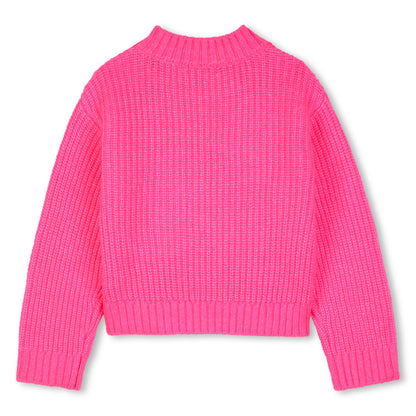 Billieblush Girls Pink with Sequins Pullover