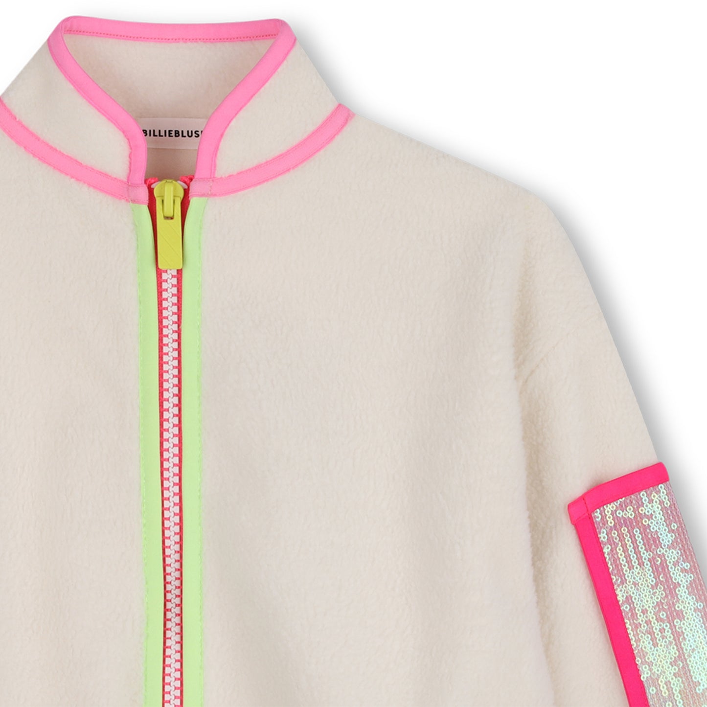 Billieblush Girls Stone Zipped Cardigan Jacket