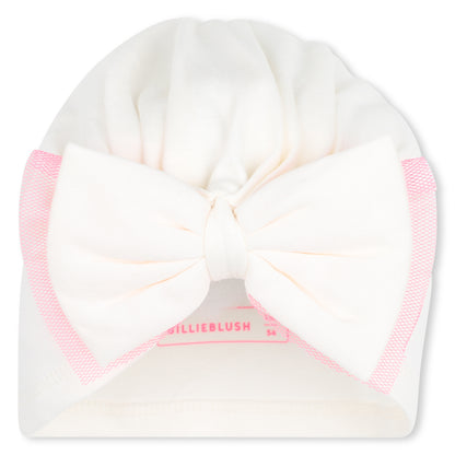 Billieblush Baby Girls Ivory Baby Grow and Pull on Hat