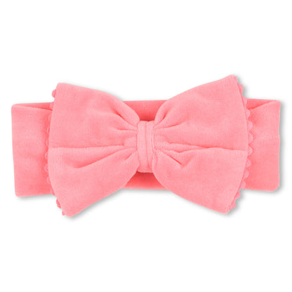 Billieblush Baby Girls Fuschia Babygrow Set with Headband and Box