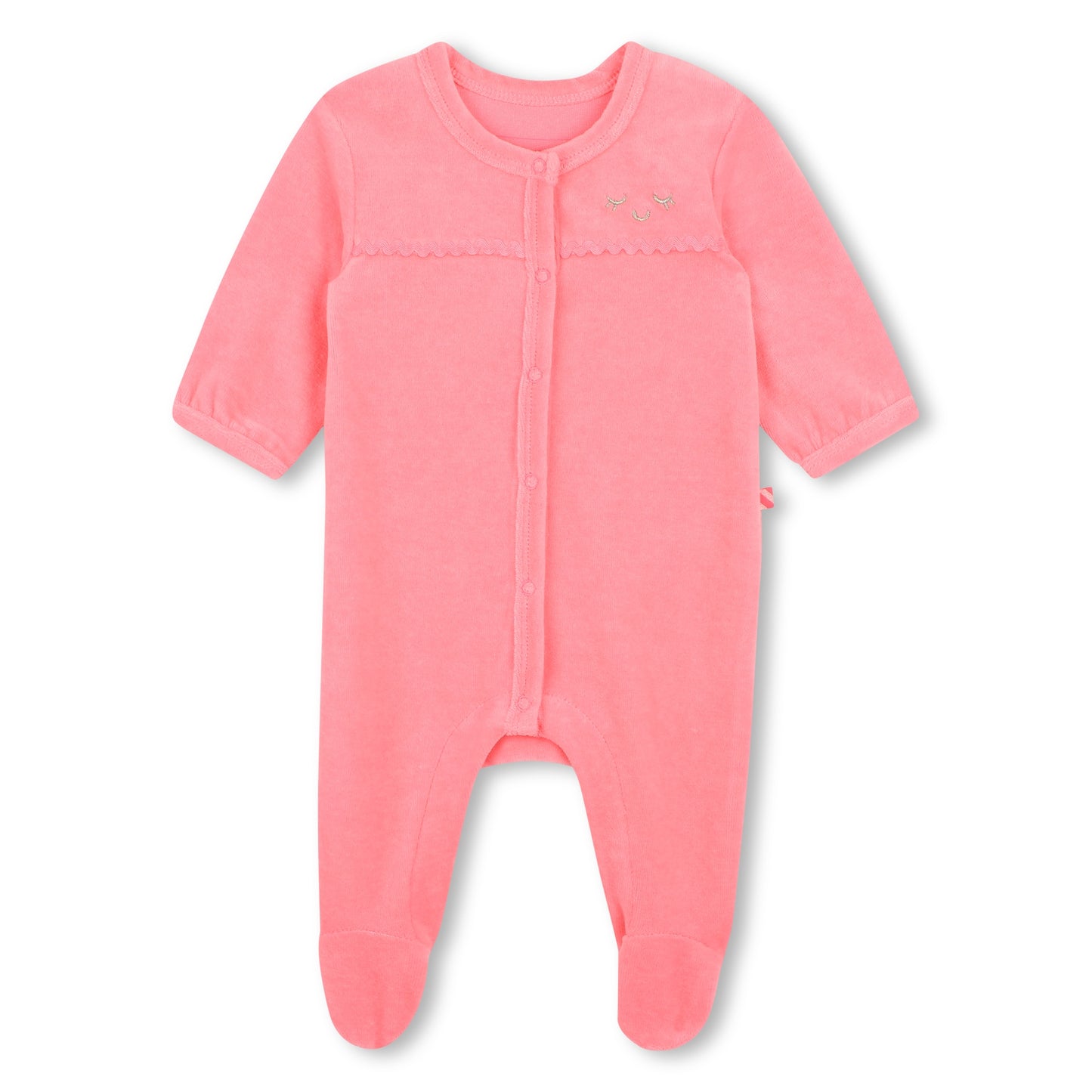 Billieblush Baby Girls Fuschia Babygrow Set with Headband and Box